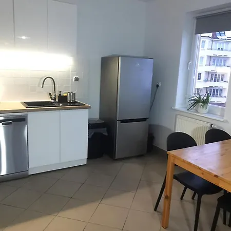 Serce Olsztyna Wyzwolenia Z Balkonem Widok Na Zamek Apartman
