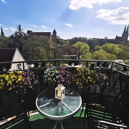 Apartman Serce Olsztyna Wyzwolenia Z Balkonem Widok Na Zamek